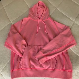 jordan hoodie pink